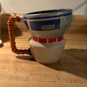 Disney Parks Star Wars Galaxy Edge Droid Depot R2D2 R5D4 Coffee Mug- USED